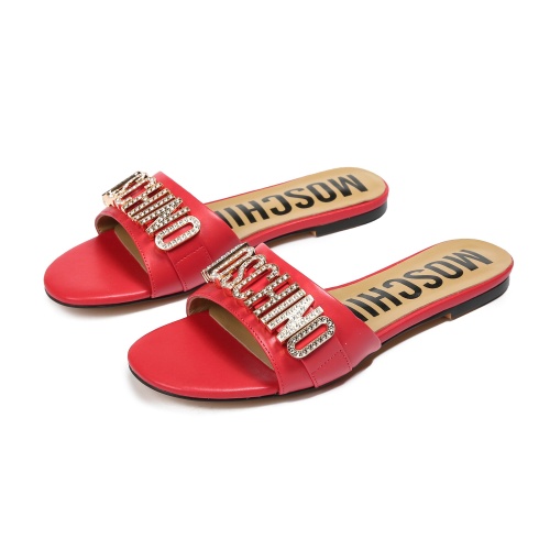 Replica Moschino Slippers For Women #1141093 $92.00 USD for Wholesale