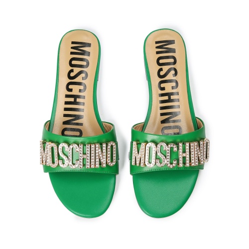 Moschino Slippers For Women #1141094 $92.00 USD, Wholesale Replica Moschino Slippers