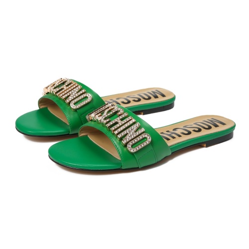 Replica Moschino Slippers For Women #1141094 $92.00 USD for Wholesale