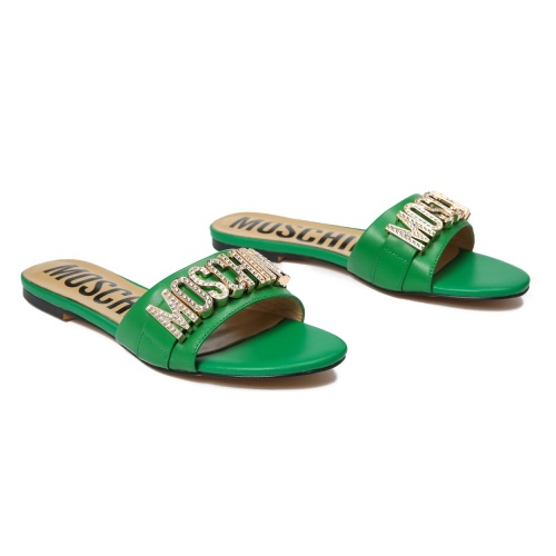 Replica Moschino Slippers For Women #1141094 $92.00 USD for Wholesale
