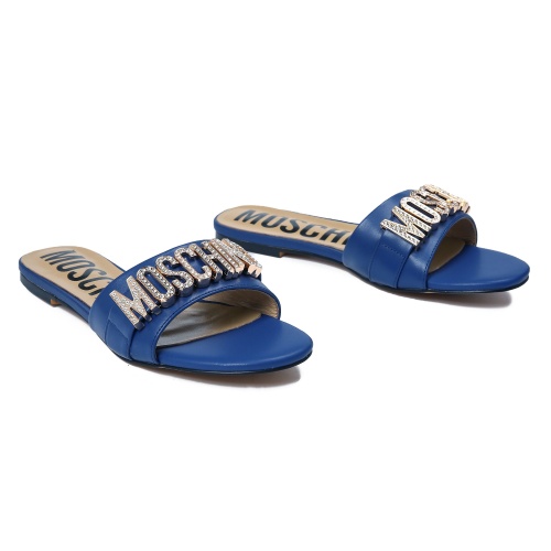 Replica Moschino Slippers For Women #1141095 $92.00 USD for Wholesale