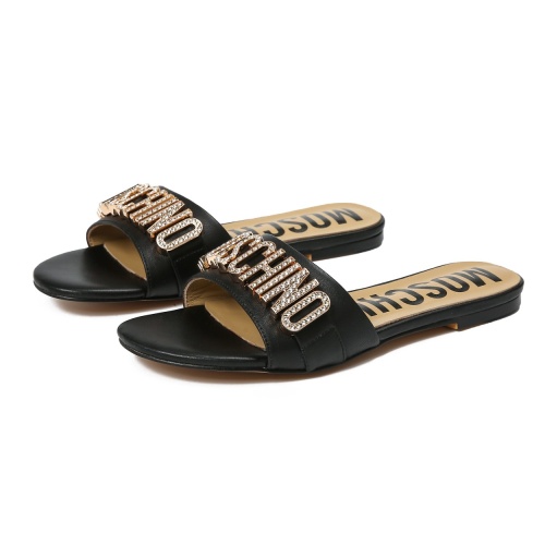 Replica Moschino Slippers For Women #1141096 $92.00 USD for Wholesale