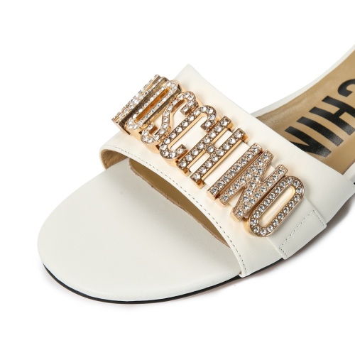 Replica Moschino Slippers For Women #1141097 $92.00 USD for Wholesale