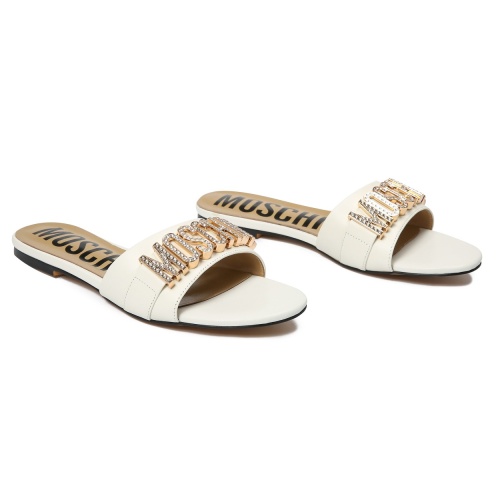 Replica Moschino Slippers For Women #1141097 $92.00 USD for Wholesale