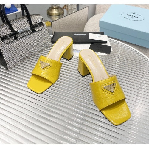 Replica Prada Slippers For Women #1141099 $76.00 USD for Wholesale