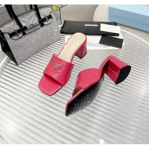Replica Prada Slippers For Women #1141103 $76.00 USD for Wholesale