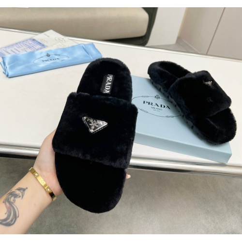 Replica Prada Slippers For Women #1141107 $88.00 USD for Wholesale