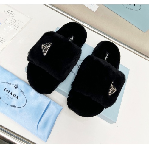 Replica Prada Slippers For Women #1141110 $88.00 USD for Wholesale