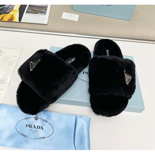 Replica Prada Slippers For Women #1141110 $88.00 USD for Wholesale