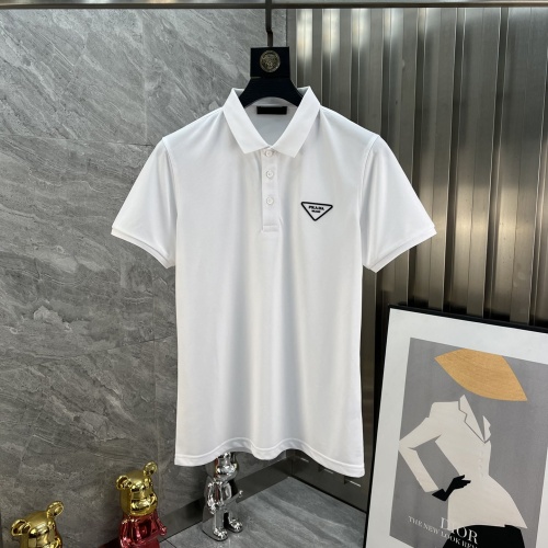 Prada T-Shirts Short Sleeved For Men #1141133