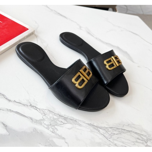 Replica Balenciaga Slippers For Women #1141199 $82.00 USD for Wholesale