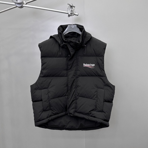 Balenciaga Down Feather Coat Sleeveless For Women #1141355