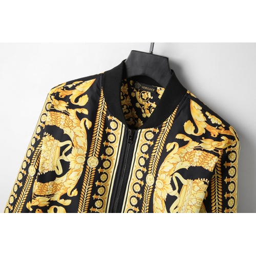 Replica Versace Jackets Long Sleeved For Men #1141499 $52.00 USD for Wholesale