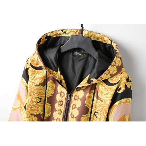 Replica Versace Jackets Long Sleeved For Men #1141500 $52.00 USD for Wholesale