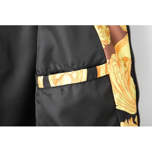 Replica Versace Jackets Long Sleeved For Men #1141500 $52.00 USD for Wholesale