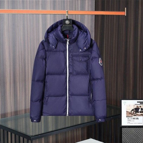 Moncler Down Feather Coat Long Sleeved For Men #1141503 $192.00 USD, Wholesale Replica Moncler Down Feather Coat