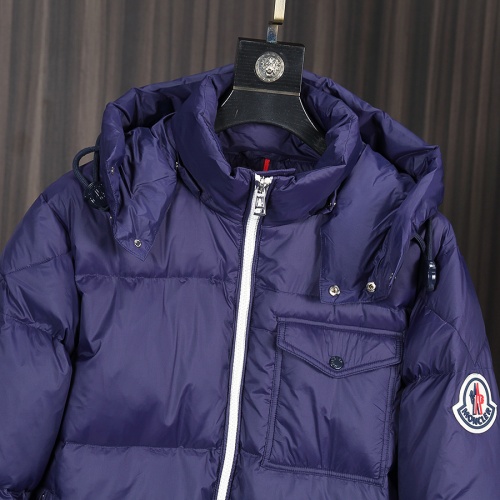 Replica Moncler Down Feather Coat Long Sleeved For Men #1141503 $192.00 USD for Wholesale