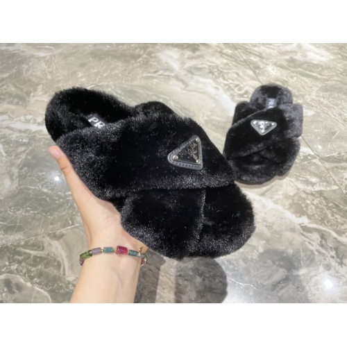 Replica Prada Slippers For Women #1141534 $96.00 USD for Wholesale