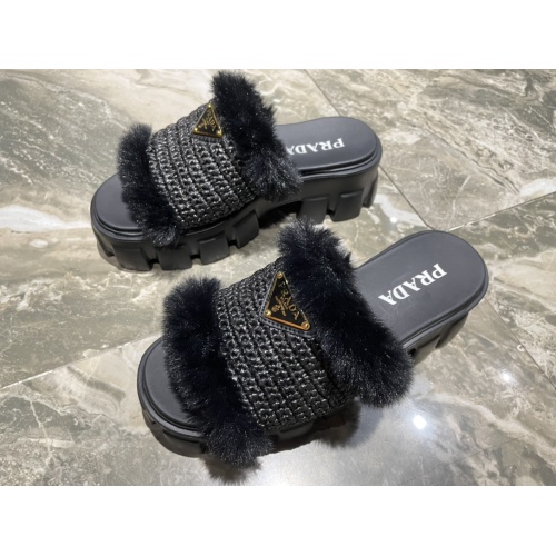 Prada Slippers For Women #1141545 $102.00 USD, Wholesale Replica Prada Slippers