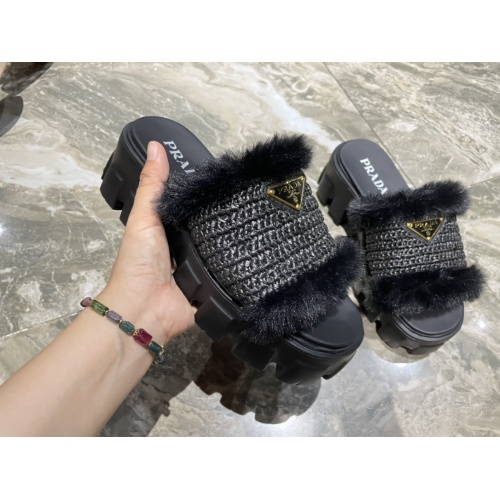 Replica Prada Slippers For Women #1141545 $102.00 USD for Wholesale