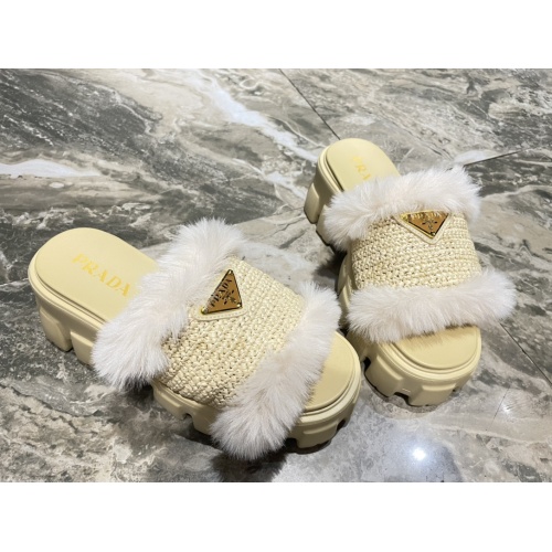 Replica Prada Slippers For Women #1141547 $102.00 USD for Wholesale