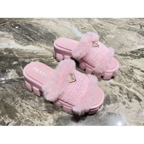 Replica Prada Slippers For Women #1141548 $102.00 USD for Wholesale