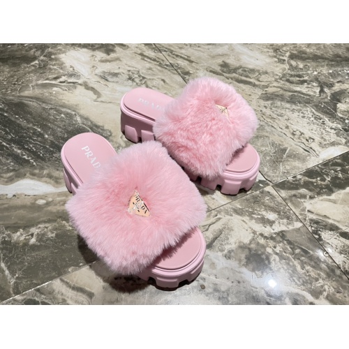 Replica Prada Slippers For Women #1141550 $100.00 USD for Wholesale