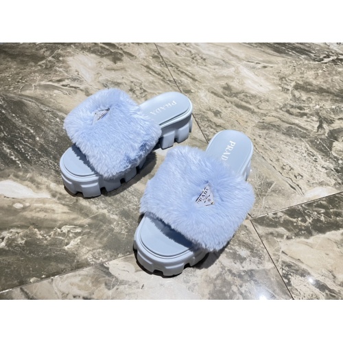 Prada Slippers For Women #1141551 $100.00 USD, Wholesale Replica Prada Slippers