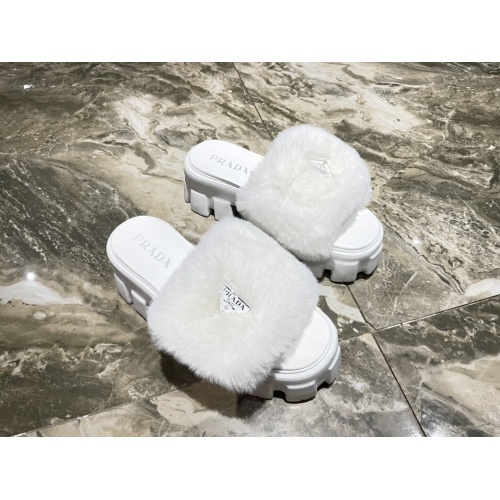 Replica Prada Slippers For Women #1141552 $100.00 USD for Wholesale