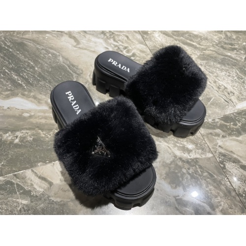 Replica Prada Slippers For Women #1141553 $100.00 USD for Wholesale
