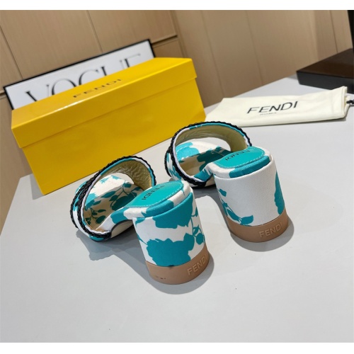 Replica Fendi Slippers For Women #1141599 $85.00 USD for Wholesale