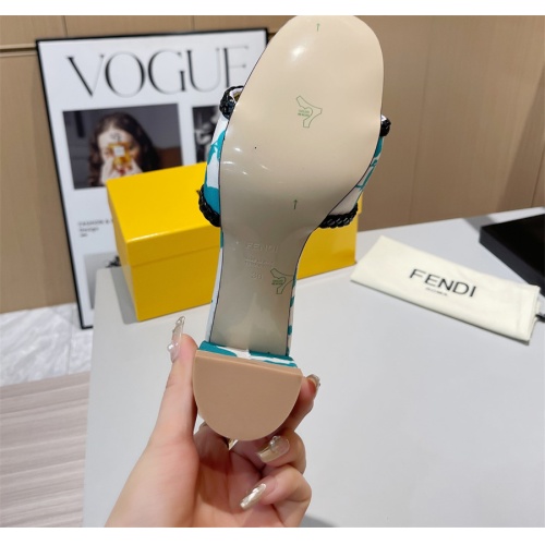Replica Fendi Slippers For Women #1141599 $85.00 USD for Wholesale