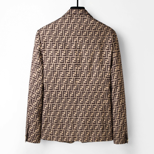 Replica Fendi Jackets Long Sleeved For Men #1141606 $56.00 USD for Wholesale