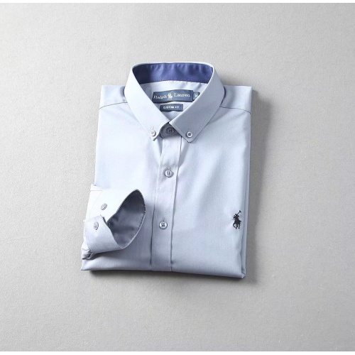 Replica Ralph Lauren Polo Shirts Long Sleeved For Men #1141949 $38.00 USD for Wholesale