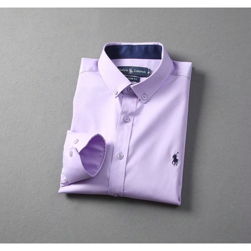 Replica Ralph Lauren Polo Shirts Long Sleeved For Men #1141954 $38.00 USD for Wholesale