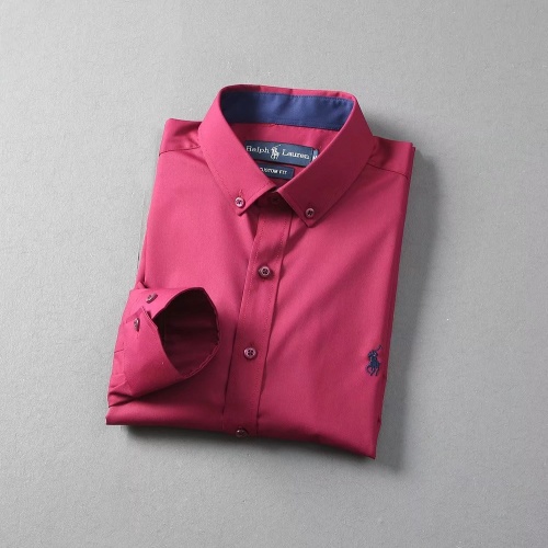 Replica Ralph Lauren Polo Shirts Long Sleeved For Men #1141955 $38.00 USD for Wholesale