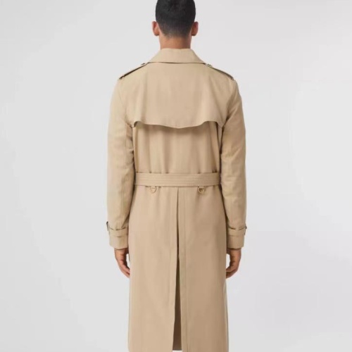 Replica Burberry Trench Coat Long Sleeved For Men #1142044 $160.00 USD for Wholesale