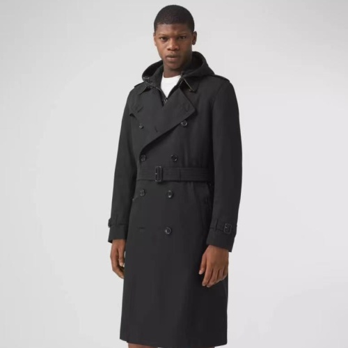 Replica Burberry Trench Coat Long Sleeved For Men #1142045 $160.00 USD for Wholesale
