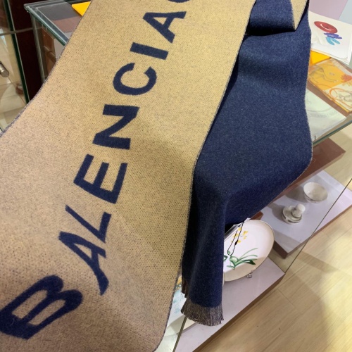 Replica Balenciaga Fashion Scarf #1142137 $56.00 USD for Wholesale