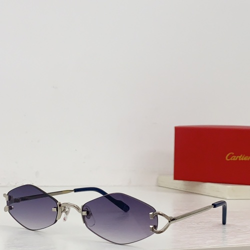 Cartier AAA Quality Sunglassess #1142327 $68.00 USD, Wholesale Replica Cartier AAA Quality Sunglassess