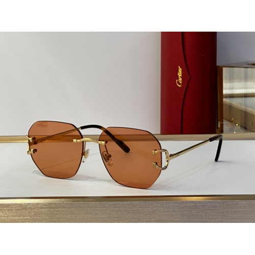 Cartier AAA Quality Sunglassess #1142329