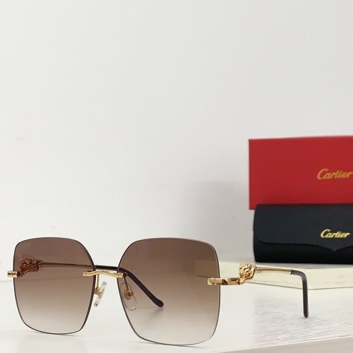 Cartier AAA Quality Sunglassess #1142343
