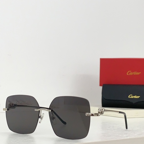 Cartier AAA Quality Sunglassess #1142344 $68.00 USD, Wholesale Replica Cartier AAA Quality Sunglassess