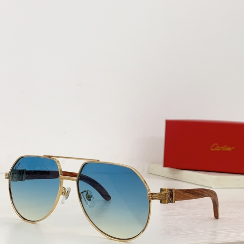 Cartier AAA Quality Sunglassess #1142360