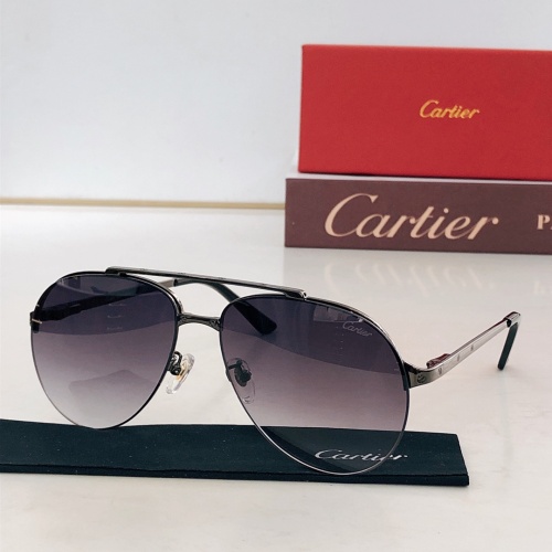 Cartier AAA Quality Sunglassess #1142374 $48.00 USD, Wholesale Replica Cartier AAA Quality Sunglassess