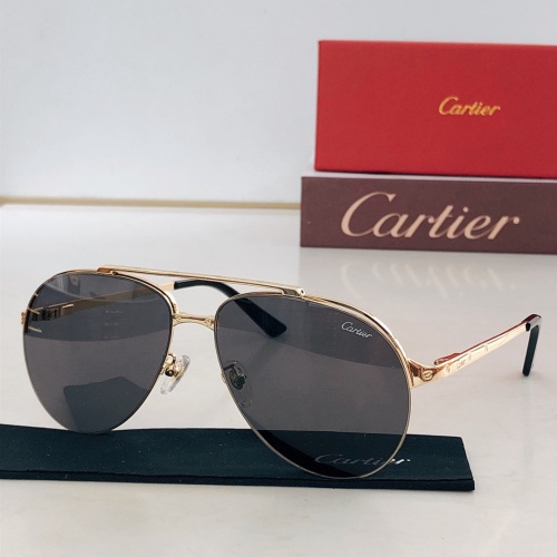 Cartier AAA Quality Sunglassess #1142375 $48.00 USD, Wholesale Replica Cartier AAA Quality Sunglassess