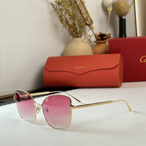 Cartier AAA Quality Sunglassess #1142396
