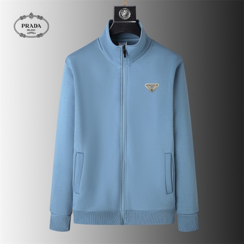 Prada Jackets Long Sleeved For Men #1142504