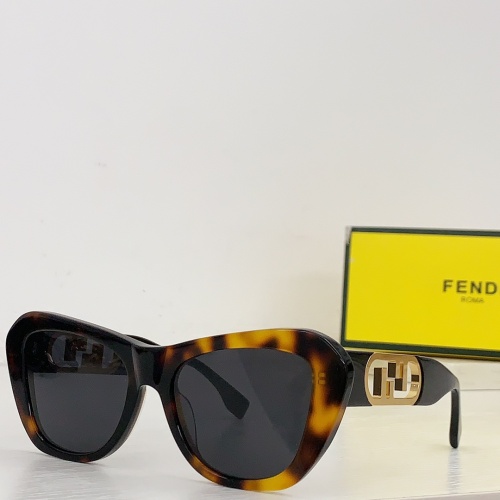 Fendi AAA Quality Sunglasses #1142751 $60.00 USD, Wholesale Replica Fendi AAA Quality Sunglasses