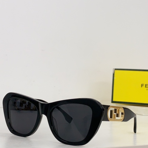 Fendi AAA Quality Sunglasses #1142752 $60.00 USD, Wholesale Replica Fendi AAA Quality Sunglasses